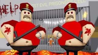 DEVIL BARRY'S PRISON RUN IN NEW ROBLOX OBBY!