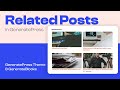 How to Add Related Posts in GeneratePress WordPress Theme
