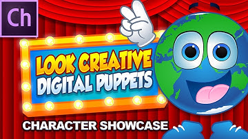 Digital Puppets: Adobe Character Animator test animation: Earth Sanctuary Puppet