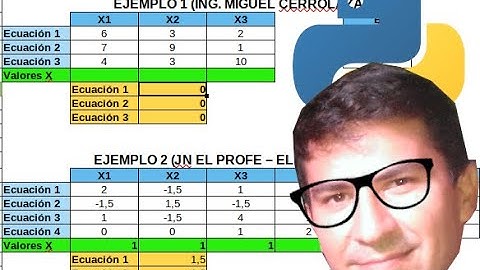 Python en Ingeniería Civil - Resolución de Ecuaciones Gauss Seidel