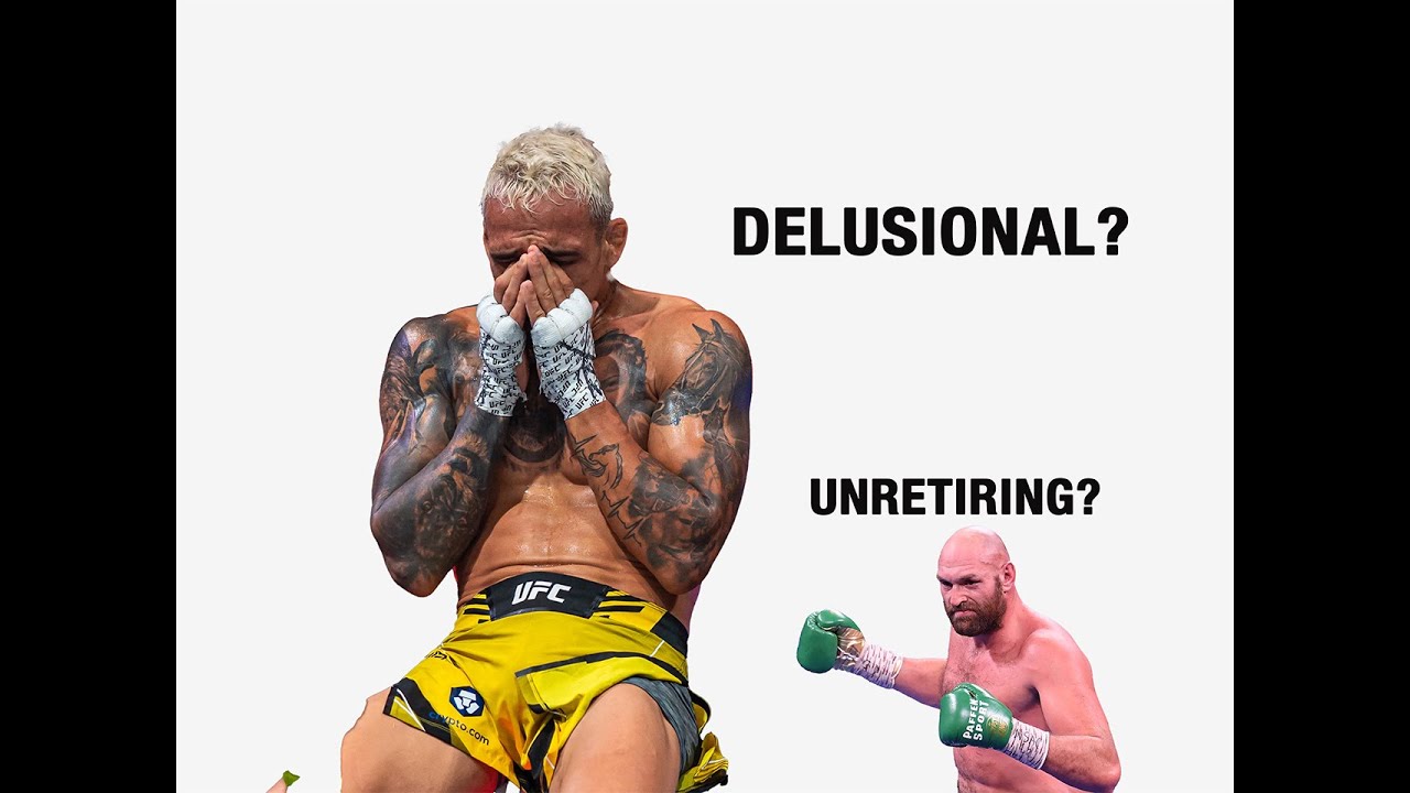 Charles Oliveira Promise a KO: Delusion or Manifest, Tyson Fury to Unretire, Jake Paul vs KSI news