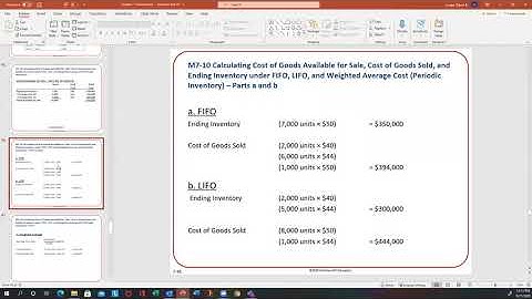 ACC110 Chapter 7 Textbook Illustrations Video Part 1