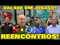 FLAMENGO x CRUZEIRO "REENCONTROS" PROVÁVEIS ESCALAÇÕES - JARDIM Vs TITE!
