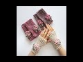 جوانتي للشتاء قفازات كروشية بتصميم جديد عصري سهل وسريع وشيك Sweetie Crochet