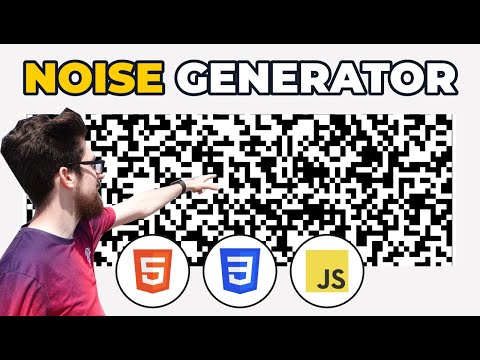 Build a Noise Generator in HTML, CSS & JavaScript - Easy Noise Grid Generation