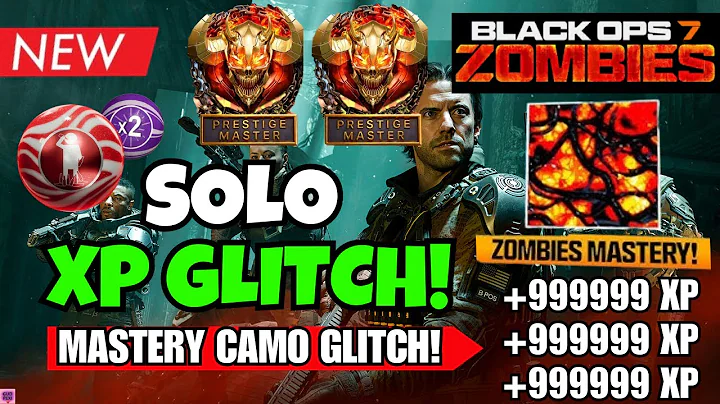 *NEW* BO7 SOLO UNLIMITED XP GLITCH! FAST LEVEL 1000 + INFINITE ELITE SPAWNS! (BO7 ZOMBIES GLITCH)
