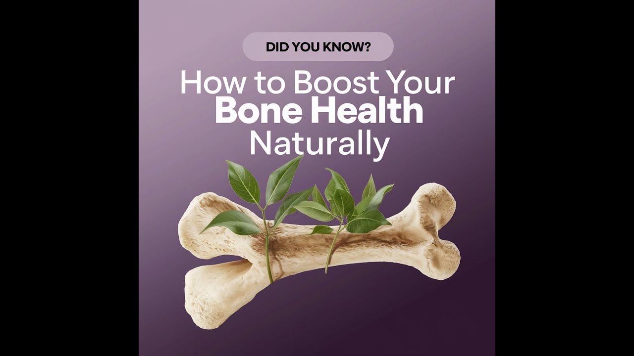 Boost Your Bone Health Naturally 🦴 | Best Tips for Stronger Bones - YouTube