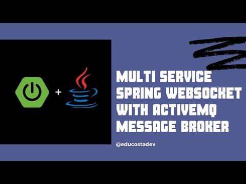 Creating a Multi Service Spring WebSocket with Active MQ Message Broker