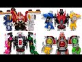 PowerRangers MiracleForce GalaxyForce LupinRanger VS PatRanger DX Tranformation @ToySpace