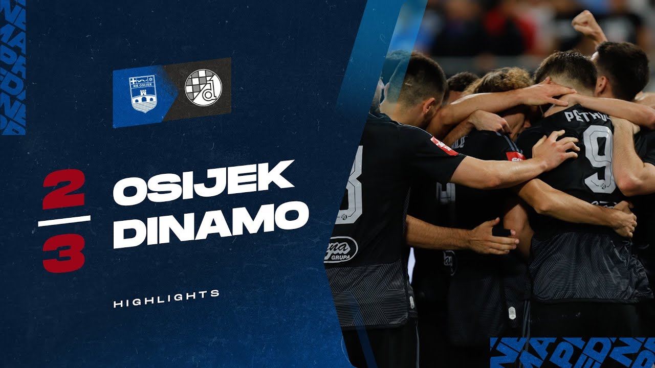 HNK Hrvatski Nogometni Klub Hajduk Split 3-0 NK Osijek :: Résumés