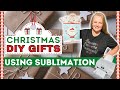 🎄Christmas Gifts Using Sublimation |  DIY Gift Ideas🎄