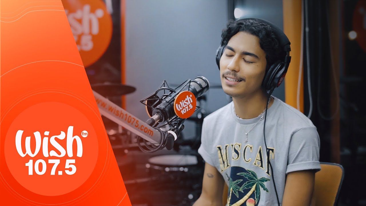 Jason Dhakal performs Para Sa Akin LIVE on Wish 1075 Bus