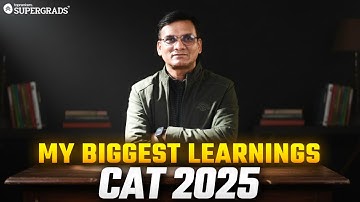 My Biggest Learnings After CAT 2025 Exam | Section-Wise Breakdown (VARC, DILR, QA)