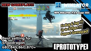 Prototype Android gameplay | Winlator 7.1.1 glibc | Poco F1 Snapdragon 845 low end device