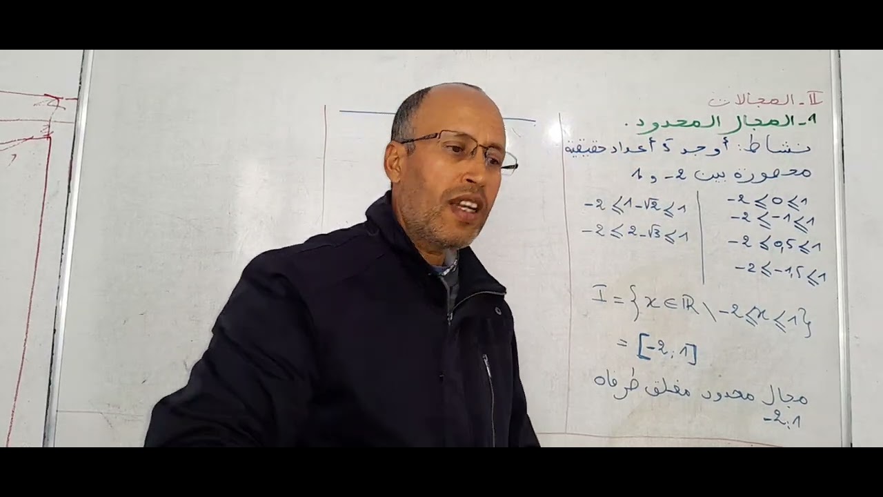 شرح درس المجالات التاسعة أساسي