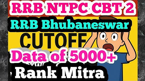 #rrbntpc RRB Bhubaneswar CBT 2 Cutoff I RRB NTPC CBT 2 Cutoff Bhubaneswar #ntpccbt2 #rrb_ntpc #rrb