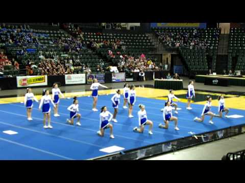 The Bethel Jr High BullDogs from Spanaway Wa. perform at The Comcast Arena in Everett Washington. 1/22/2011