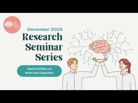 Research Seminar Series December 2023: Opera's Effect on Brain and Cognition