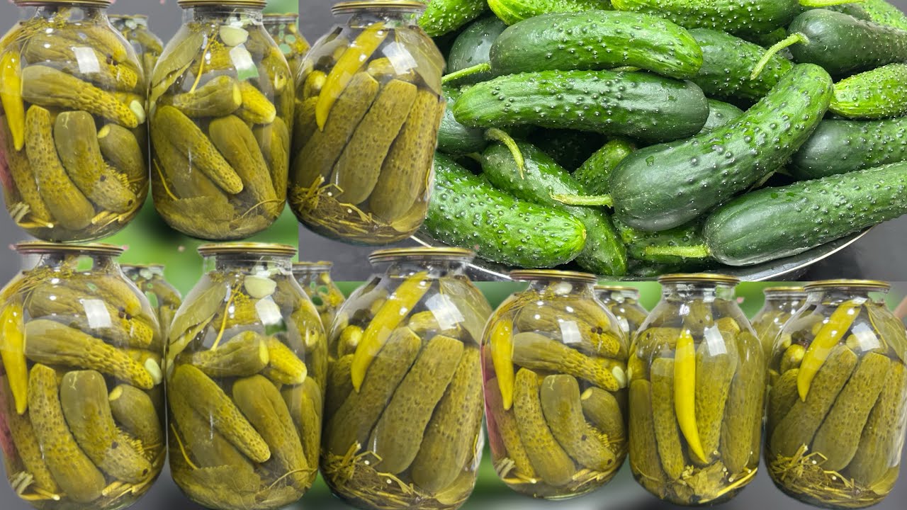 🔴SONUNCU🔴 qış tədarüküm.Yumşalmayan XIRÇILTILI 🔴xiyar turşusu.💯