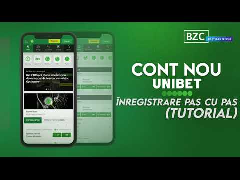 Unibet inregistrare - tutorial cont nou (2022)