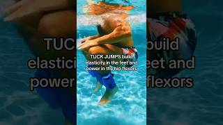 💥💦 Low Impact Plyometrics: Tuck Jumps in Pool for Knee Pain