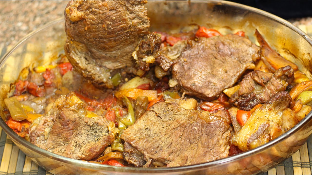 طاجن اللحمة بالخضار 🔥 هتاكلي صوابعك وراها!