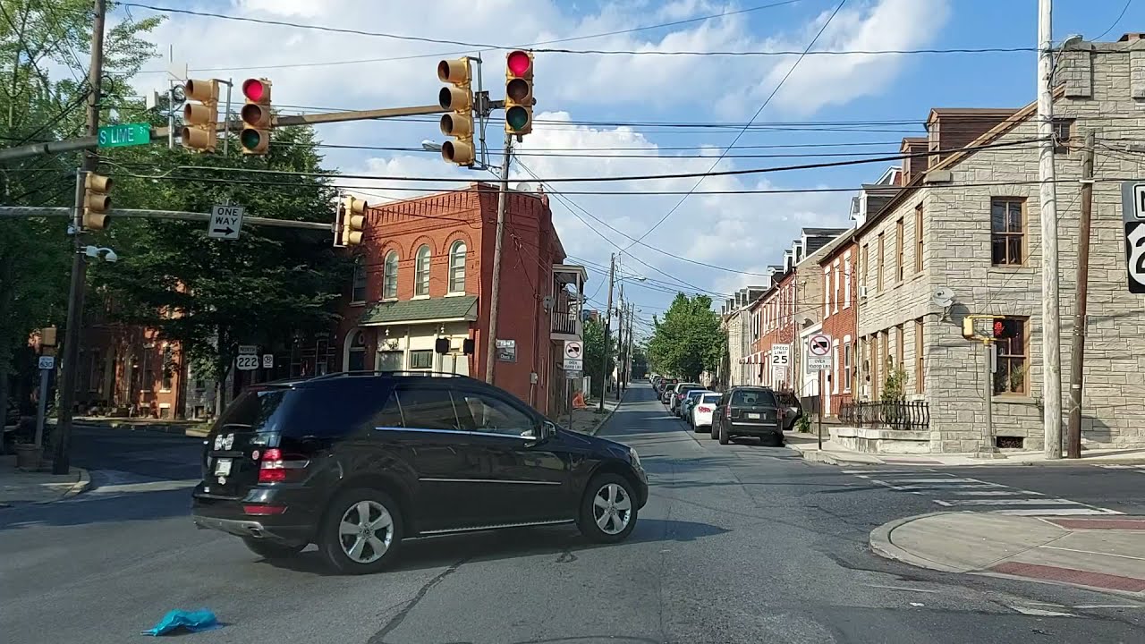 Driving thru Lancaster,Pennsylvania YouTube