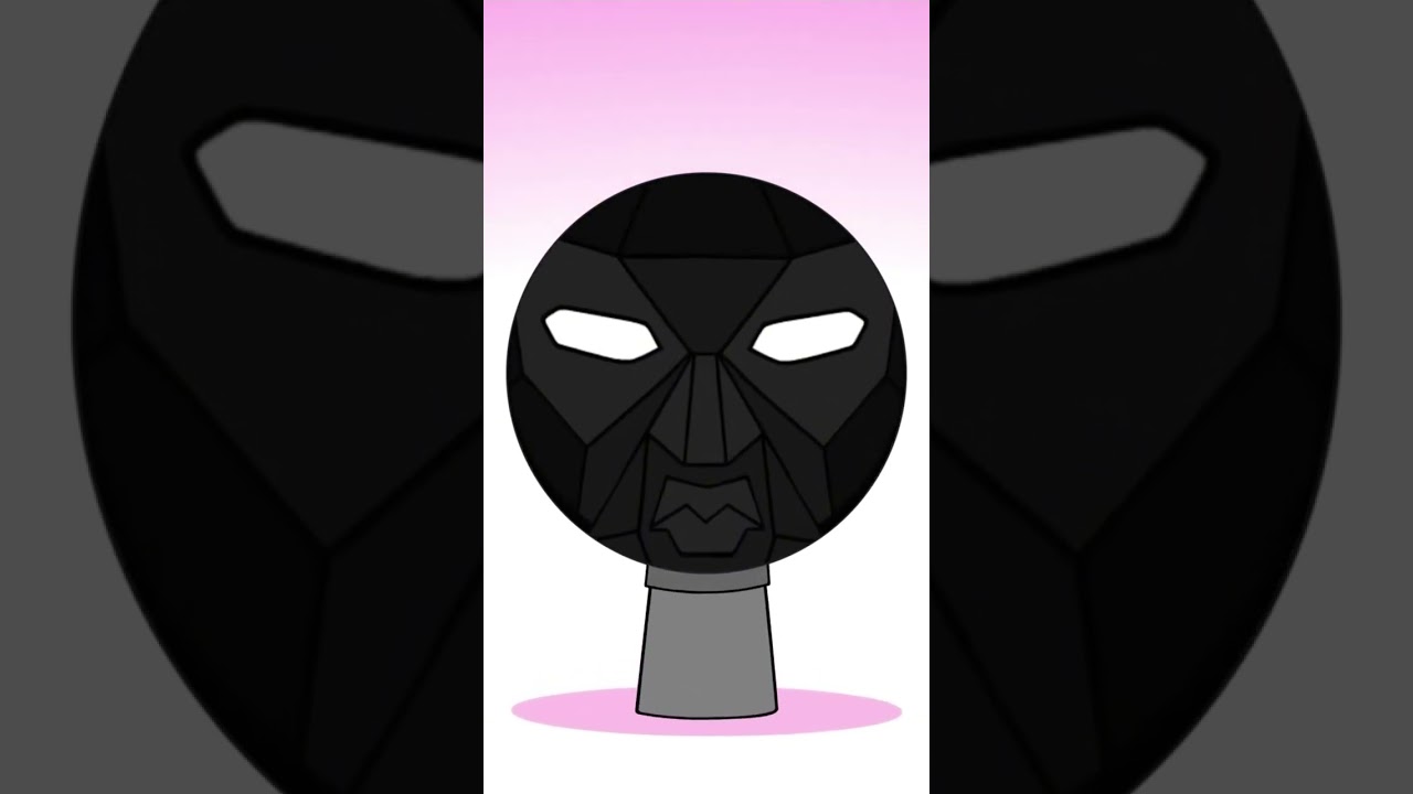 Sprunki Frontman Squid Gam Phase 2 in Magnifying Glasses 🔍 Sprunki Incredibox 