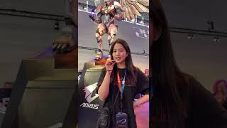 What sound does AORUS M10 & K10 INFINITY make? #Gamescom2026 #AORUSINFINITY