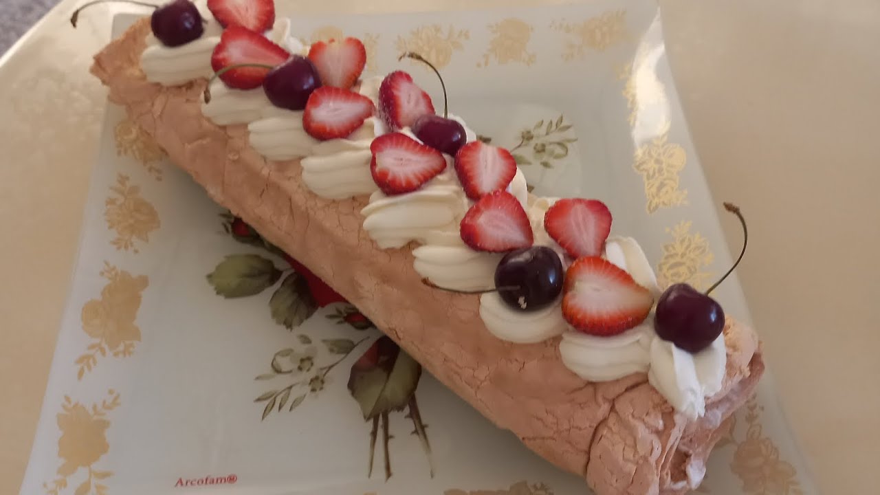 Меренговый рулет технологическая карта