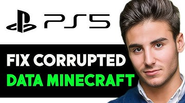HOW TO FIX CORRUPTED DATA ON PS5 MINECRAFT 2025! (FULL GUIDE)