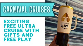 What is an Ultra Cruise? | @Carnival Players Club | Free Stateroom, Gifts, Games, Drinks, Fun Play