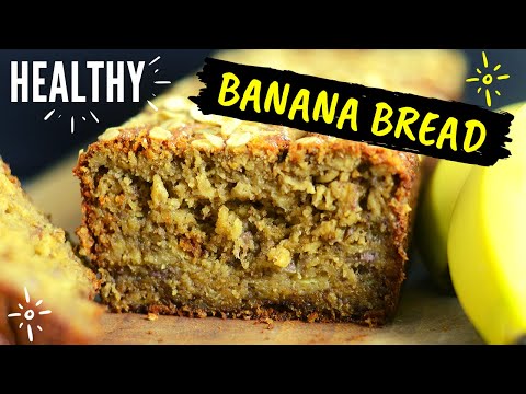 Healthy Banana Oatmeal Bread