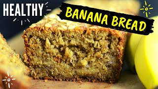 Healthy Oatmeal Banana Bread