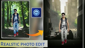 PS Touch cc editing | Realstic manipulation photo Editing in Ps touch | Photoshop mobile edit