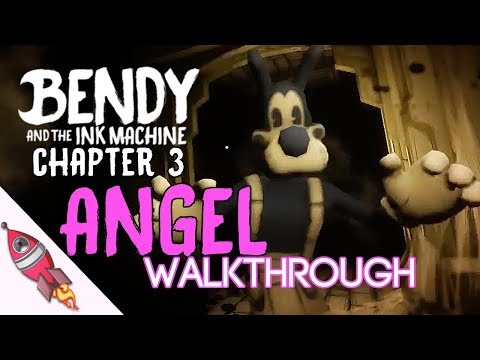LIVE Bendy and the Ink Machine Chapter 3 | Angel Path | NO COMMENTARY | Rockit Gaming - LIVE Bendy and the Ink Machine Chapter 3 | Angel Path | NO COMMENTARY | Rockit Gaming