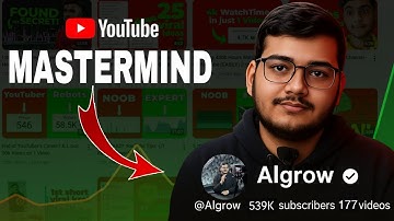 How @Algrow Dominates YouTube : His SECRET to Crack the YouTube Algorithm 
