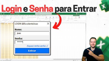 Login e Senha para Abrir Planilha Excel | Sistema de Segurança via VBA, como fazer