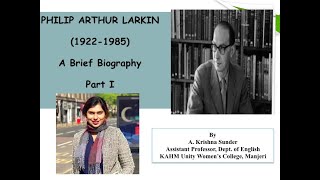PHILIP LARKIN - An Introduction - Part 1