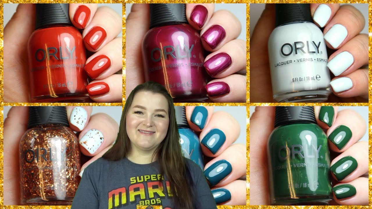 Orly Twas the Night | Holiday 2023 | Live Swatch Review - YouTube