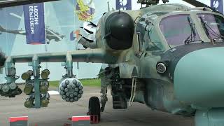 Модернизированный Ка-52М «Аллигатор» на форуме «Армия-2023»