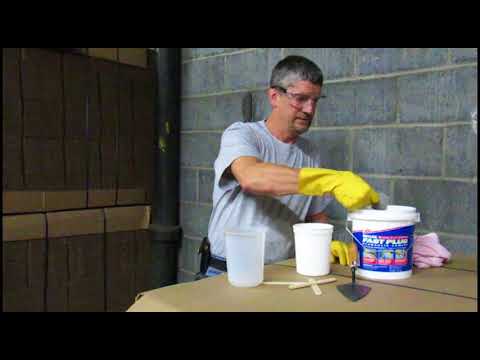 Can You Paint Over Drylok Fast Plug United Gilsonite Laboratories Youtube
