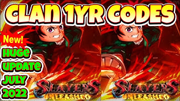 2022 ALL SECRET 1YR CODES Roblox [CODES + 2XP] Slayers Unleashed v0.9, NEW CODES, ALL WORKING CODES