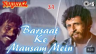 Barsaat ke mausam mein ghar ♥️ hd mp3 hindi song 💖 full video song 🌹 subscribe . iam saifi 07 👈