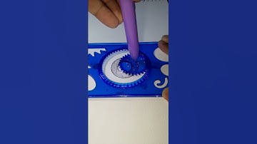 #satisfying #minisatisfying #artandcraft #oddlysatisfying #diydrawing #spirograph #relaxing #art
