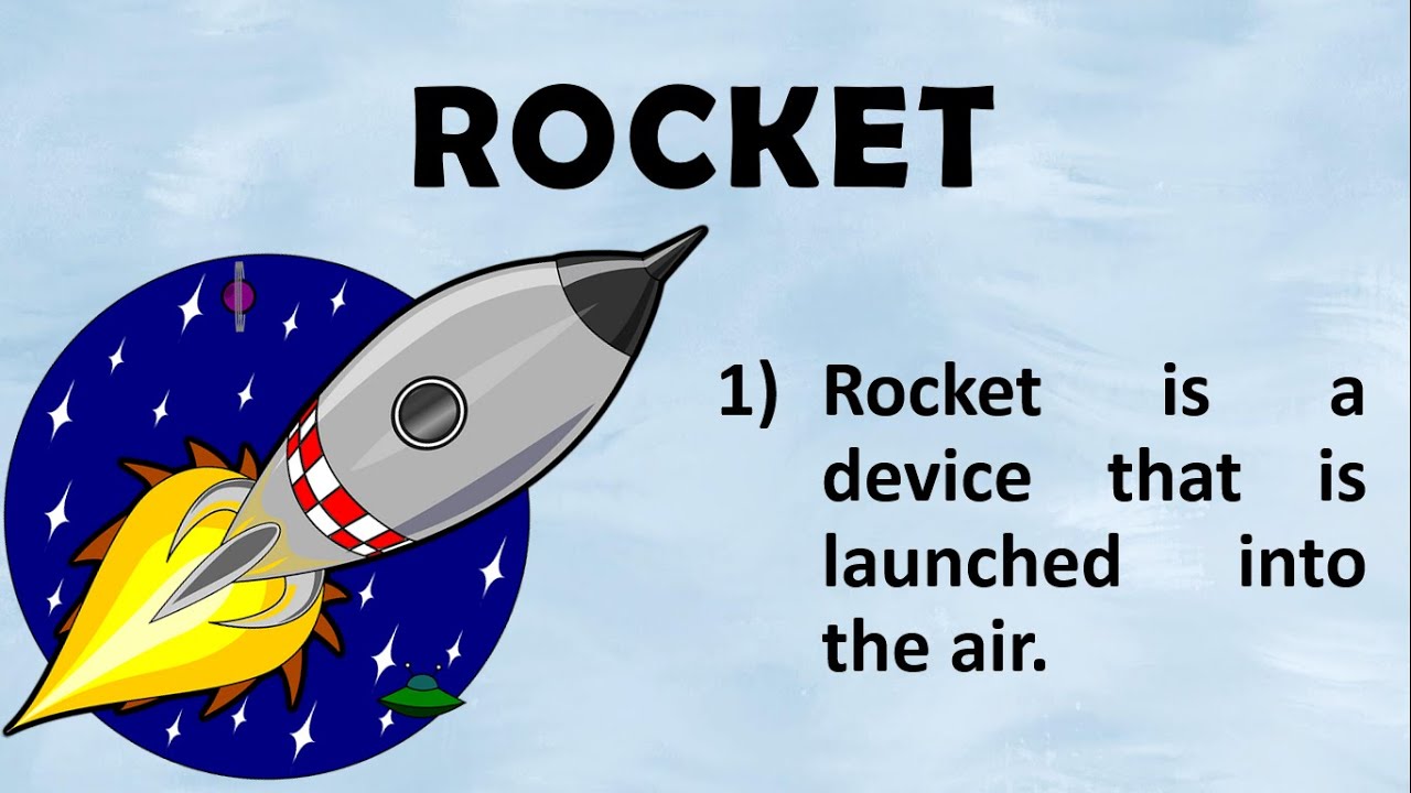 essay on rocket for class 4