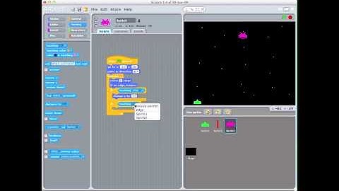 Making Space Invaders with Scratch part 2