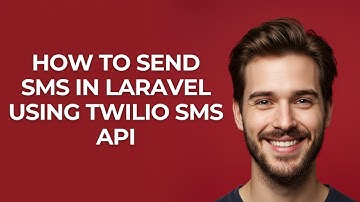How to Send Sms In Laravel Using Twilio Sms Api - GUIDE!