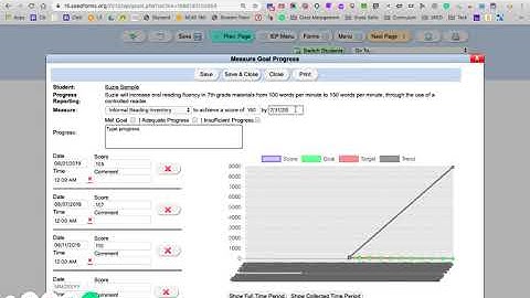 SpEd Forms   Progress Report