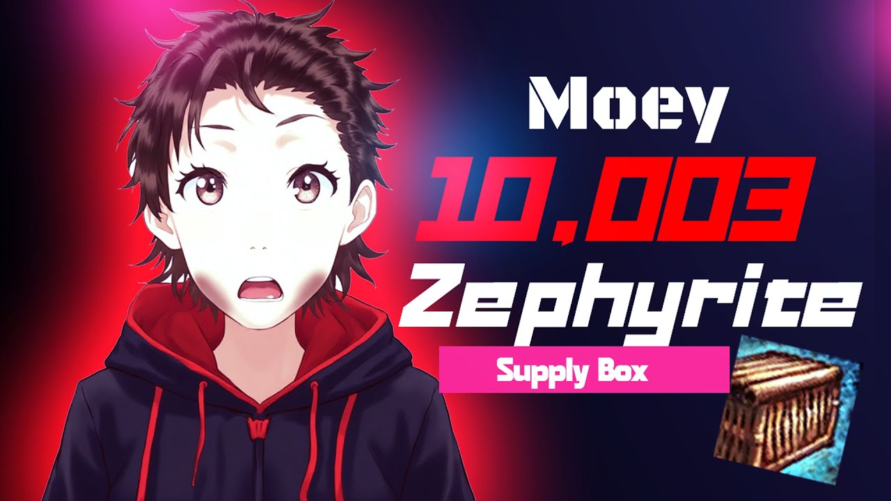 Guild Wars 2 opening 10003 Zephyrite Supply Box